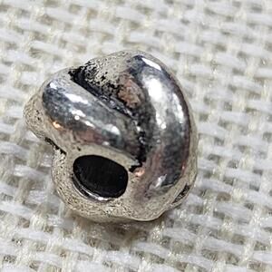 Silver Tone Jewelry Beads Charms